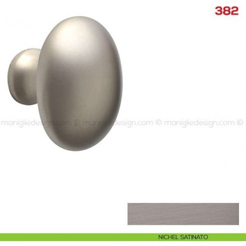 Pomolo per mobile 382 Mital nichel satinato