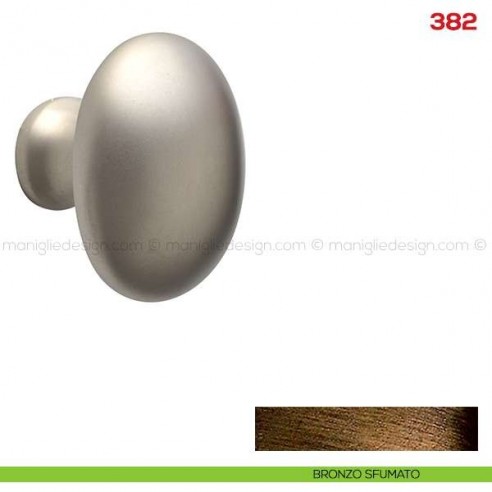 Pomolo per mobile 382 Mital bronzo sfumato