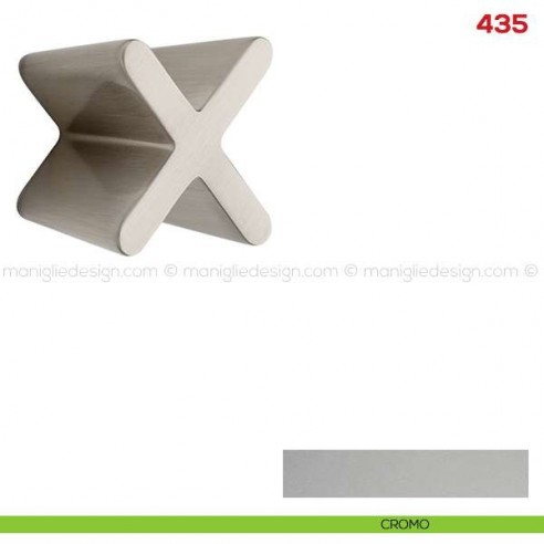 Pomolo per mobile 435 Mital cromo