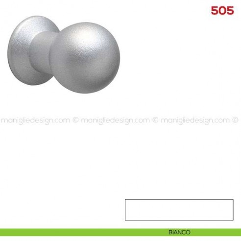 Pomolo per mobile 505 Mital bianco