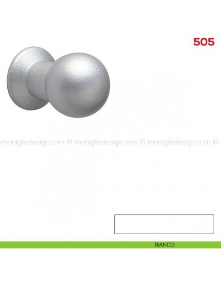 Pomolo per mobile 505 Mital bianco