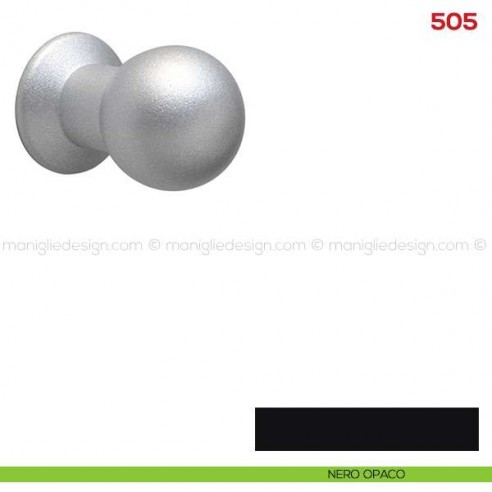 Pomolo per mobile 505 Mital nero opaco