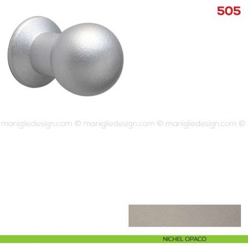Pomolo per mobile 505 Mital nichel opaco