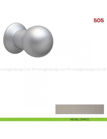 Pomolo per mobile 505 Mital nichel opaco