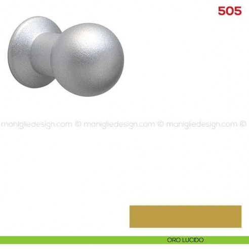 Pomolo per mobile 505 Mital oro lucido