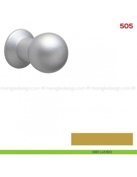 Pomolo per mobile 505 Mital oro lucido