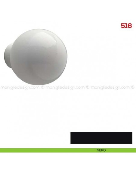 Pomolo in legno per mobile Mital 516 nero