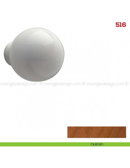 Pomolo in legno per mobile Mital 516 ciliegio