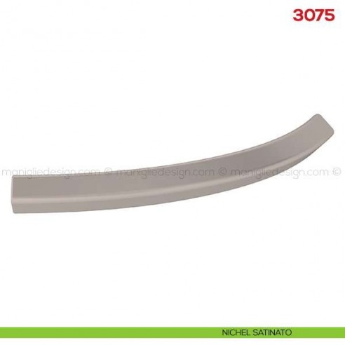 Maniglia per mobile 3075 Mital nichel satinato