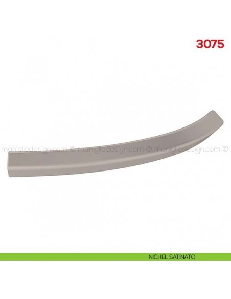 Maniglia per mobile 3075 Mital nichel satinato
