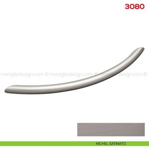 Maniglia per mobile 3080 Mital nichel satinato
