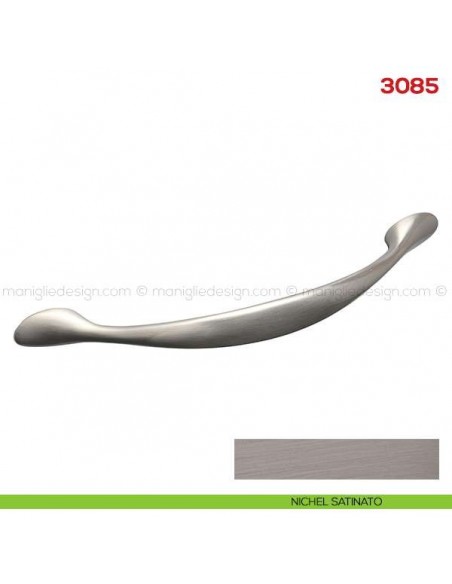 Maniglia per mobile 3085 Mital nichel satinato