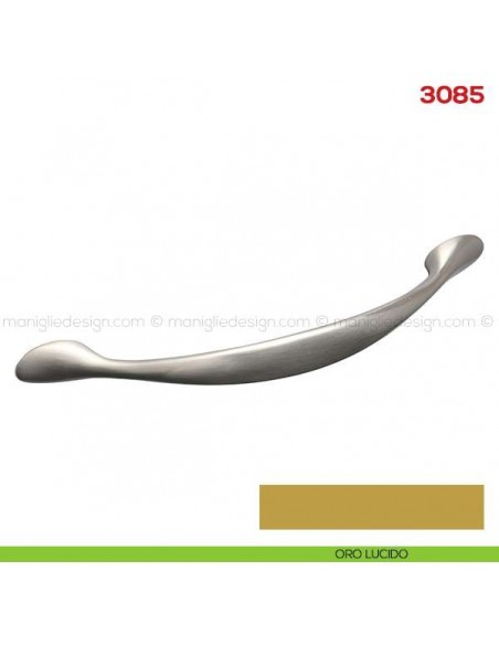 Maniglia per mobile 3085 Mital oro lucido