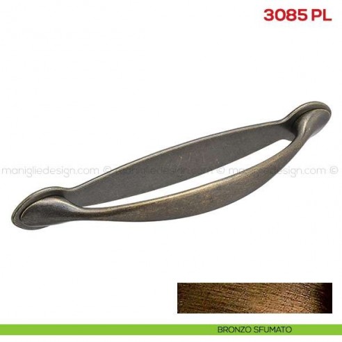 Maniglia per mobile 3085 PL Mital bronzo sfumato