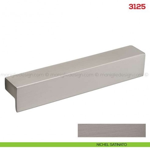Maniglia per mobile 3125 Mital nichel satinato