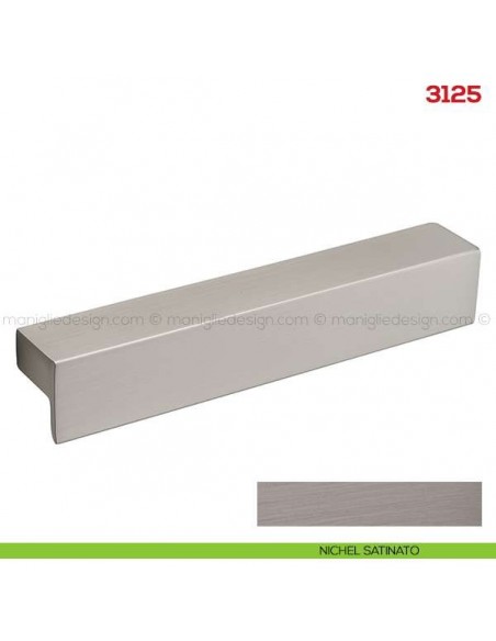 Maniglia per mobile 3125 Mital nichel satinato