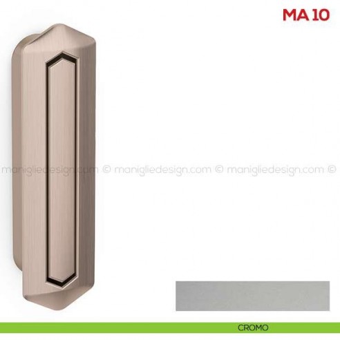 Maniglia incasso per mobile Mital MA10 cromo