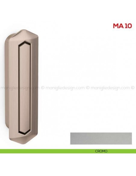 Maniglia incasso per mobile Mital MA10 cromo