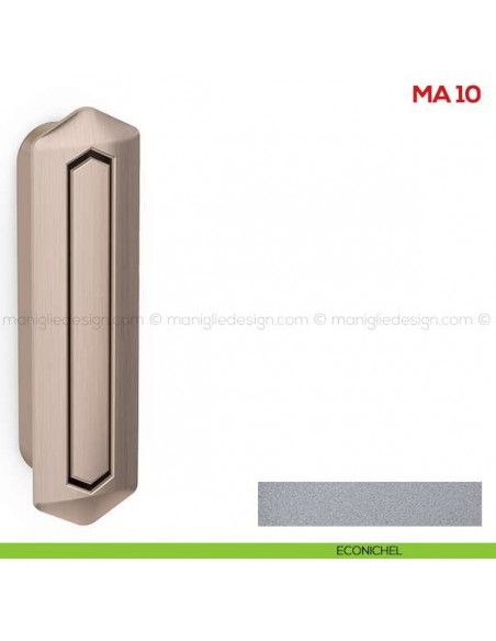 Maniglia incasso per mobile Mital MA10 econichel