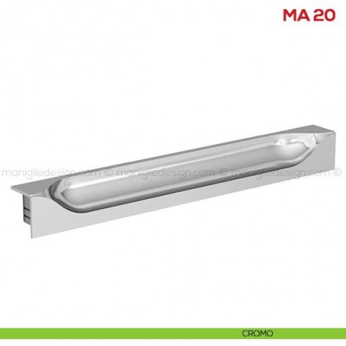 Maniglia incasso per mobile Mital MA20 cromo