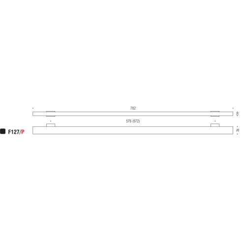 Maniglia per mobile F127 Formae P
