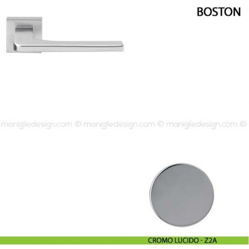 Maniglia per porta Boston Comit cromo lucido