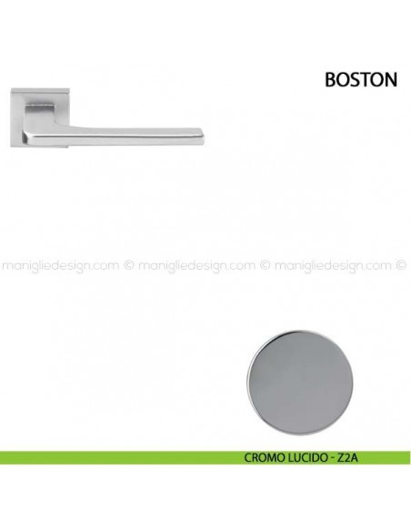 Maniglia per porta Boston Comit cromo lucido