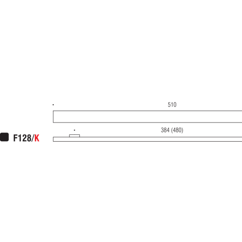 Maniglia per mobile F128 Formae K