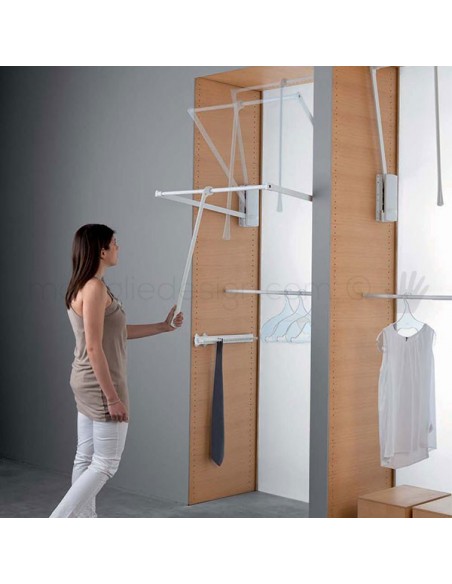 Servetto 3000 grigio alluminio per armadio