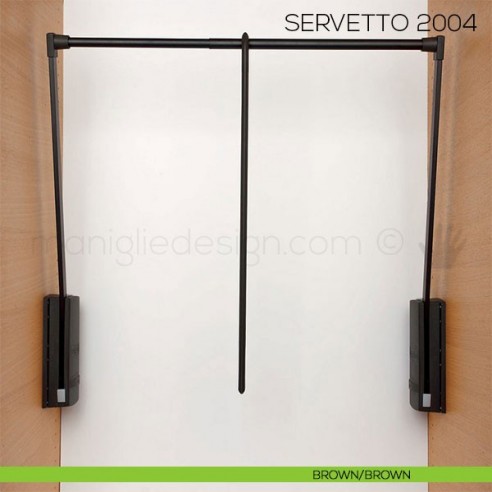 Servetto 2004 per armadio brown/brown