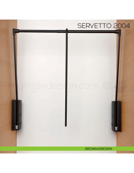 Servetto 2004 per armadio brown/brown