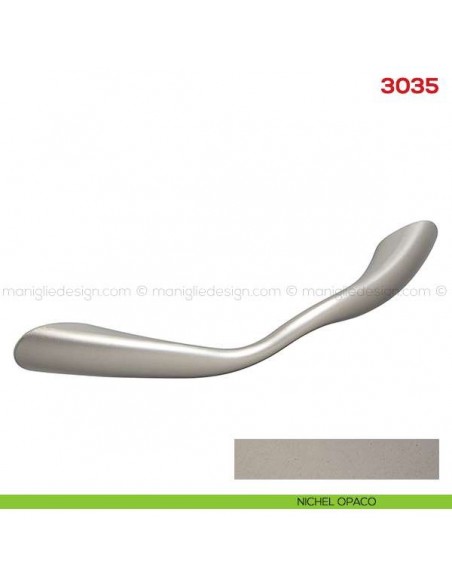 Maniglia per mobile 3035 Mital nichel opaco