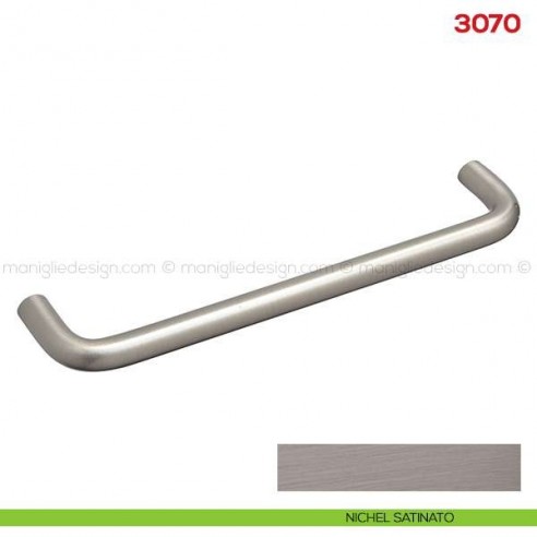 Maniglia per mobile 3070 Mital nichel satinato