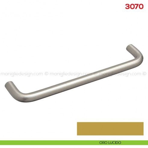 Maniglia per mobile 3070 Mital oro lucido