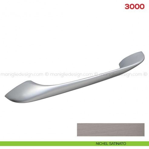 Maniglia per mobile 3000 Mital nichel satinato