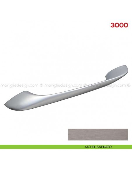 Maniglia per mobile 3000 Mital nichel satinato