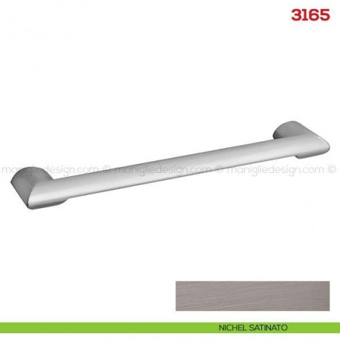 Maniglia per mobile 3165 Mital nichel satinato