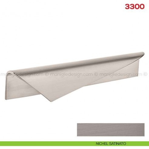 Maniglia per mobile 3300 Mital nichel satinato
