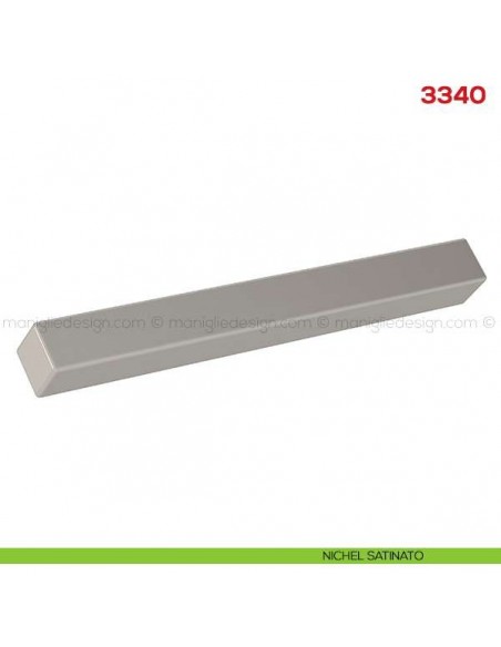 Maniglia per mobile 3340 Mital nichel satinato