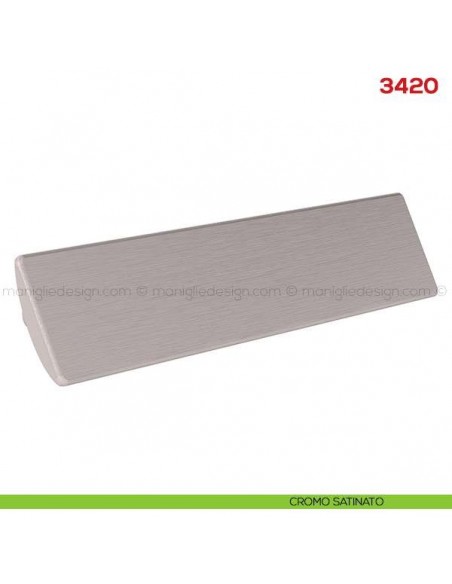 Maniglia per mobile 3420 Mital cromo satinato