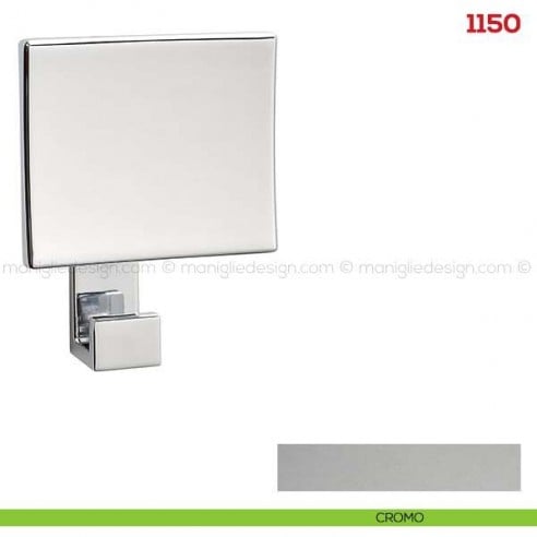 Appendiabiti a parete in metallo Mital 1150 cromo