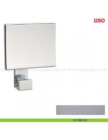 Appendiabiti a parete in metallo Mital 1150 econichel