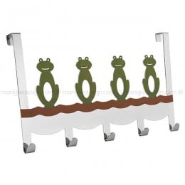 Appendiabiti in acciaio per porta Mital TA 25