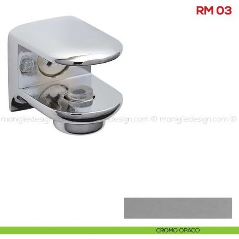 Reggimensola per vetro Mital RM03 cromo opaco