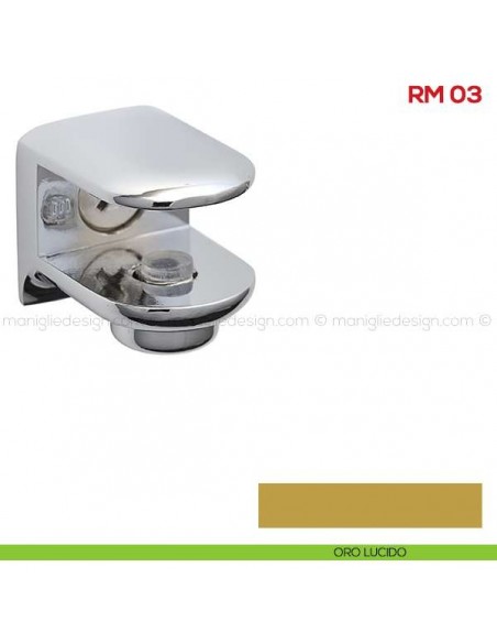 Reggimensola per vetro Mital RM03 oro lucido