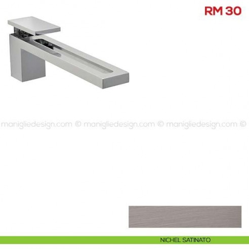 Reggimensola per vetro e legno Mital RM30 nichel satinato