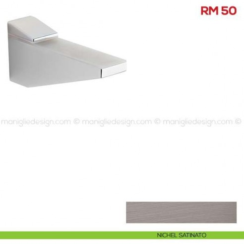 Reggimensola per vetro e legno Mital RM50 nichel satinato