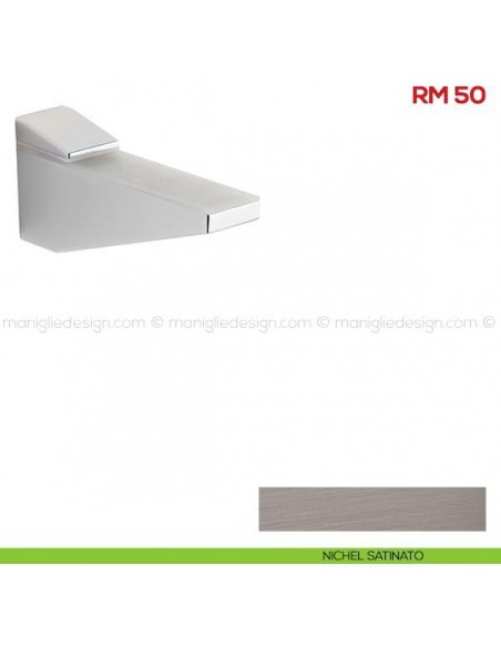 Reggimensola per vetro e legno Mital RM50 nichel satinato