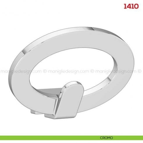 Appendiabiti a parete in metallo Mital 1410 cromo