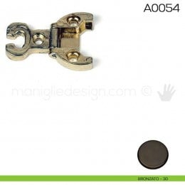 Cerniera Anselmi per porte in luce scodellino diametro 32 mm A0054 2